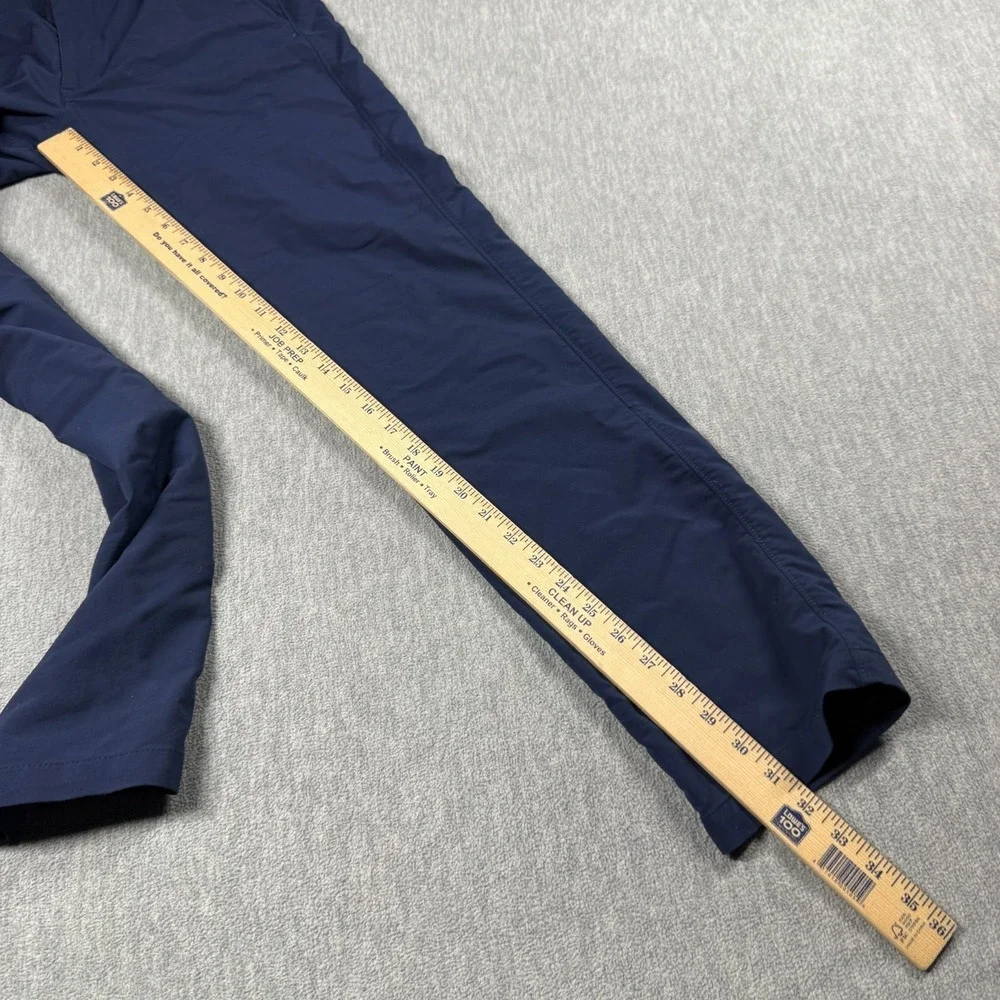Under Armour Golf Pants Men 32x32 Navy Blue Straight Chino Performance Activewea